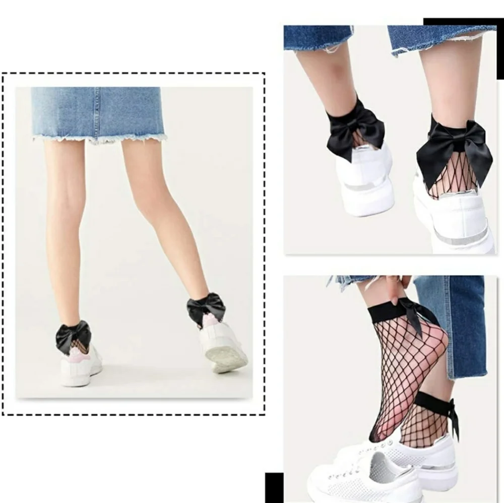 NWT Fashion Fishnet Ankle Socks